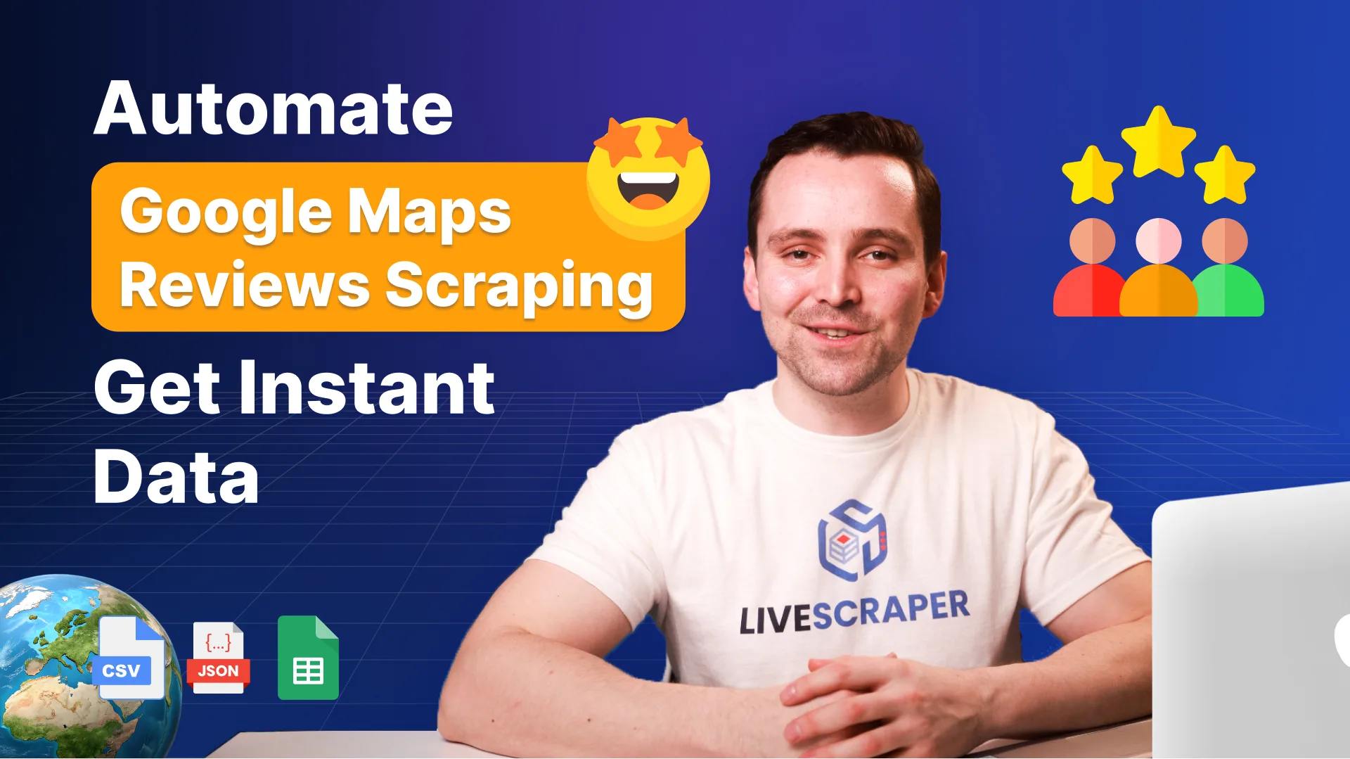 How to Scrape Reviews From Google Maps — video walkthrough by Livescraper
